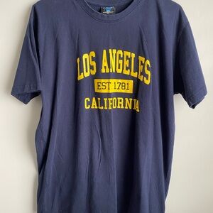 Navy Blue Graphic Tee